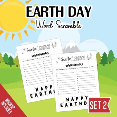 Earth Day Word Scramble 2