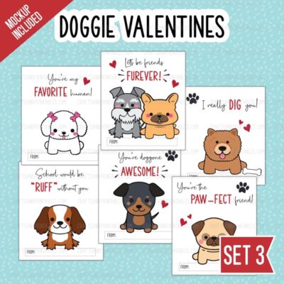Mockup doggie valentines Medium - Surf and Sunshine Designs