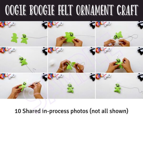 Oogie Boogie Plushie shared in process Medium - Surf and Sunshine Designs