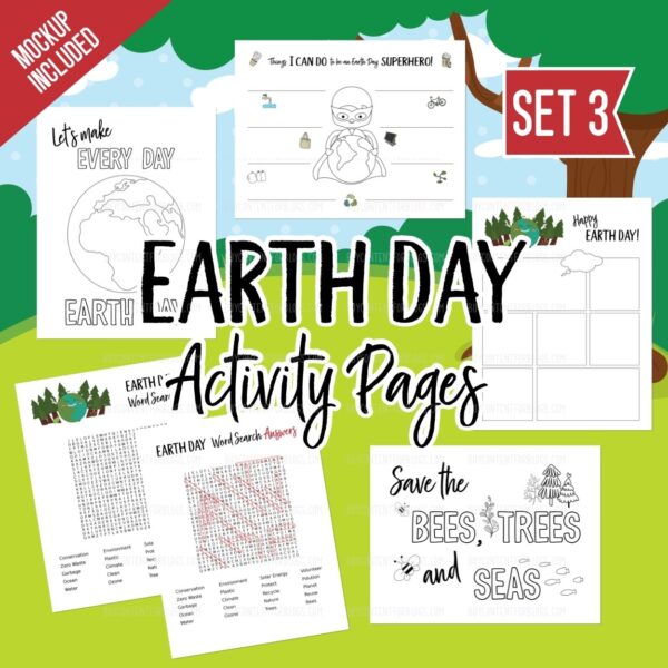 Earth Day Activity Bundle Set 3