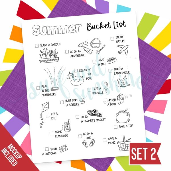 28 Days of Summer Family Fun Set 3 (Copy) - Surf and Sunshine Designs