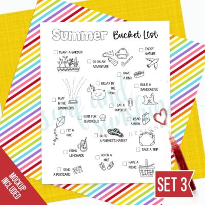 28 Days of Summer Family Fun Set 3 (Copy) - Surf and Sunshine Designs