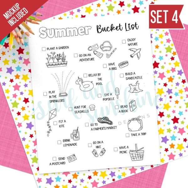 28 Days of Summer Family Fun Set 3 (Copy) - Surf and Sunshine Designs