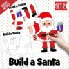 Build a Santa Printable Craft Set
