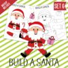 Build a Santa Printable Craft Set